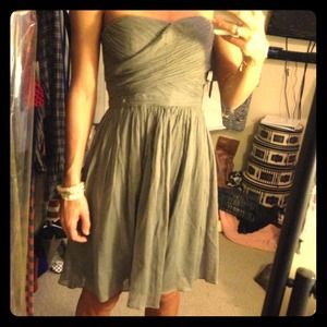 J Crew Grey Dress Size 0