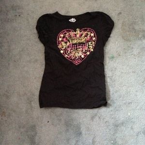 Authentic Juicy Couture black shirt.