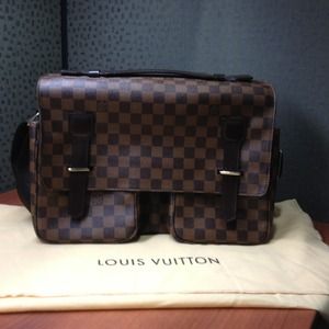Louis Vuitton Broadway Brown Messenger Bag