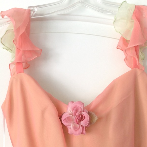 2 chiffon Jim Hjelm Bridesmaids gowns. - Picture 2 of 4