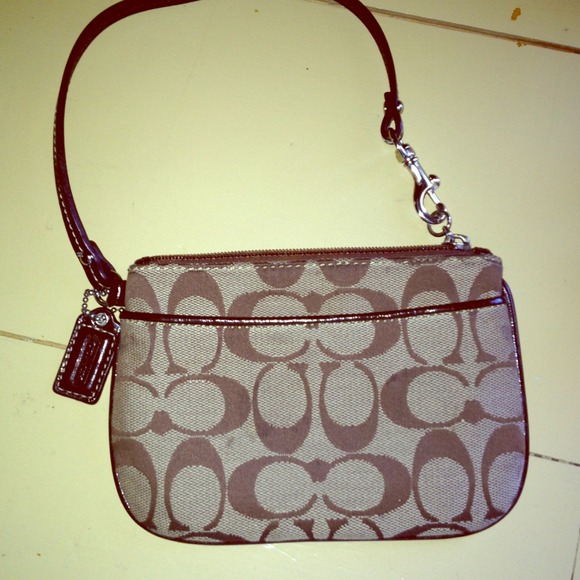 Coach wristlet