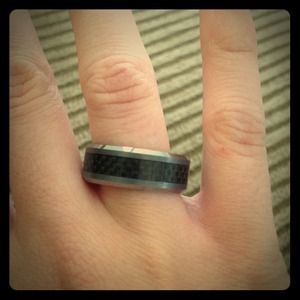 Wedding band - tungsten carbide