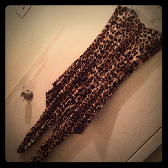 Other - Bundle!! Sold! Harlem cheetah print Capri romper.