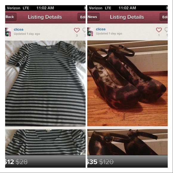 Bundle dress and shoes