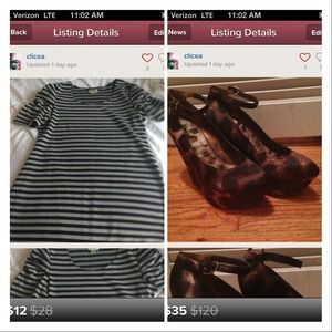 Bundle dress and shoes