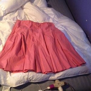Gorgeous Salmon pink skirt!
