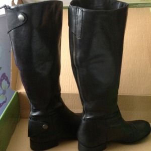 Franco Sarto leather black hold for @amyd0302