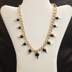 Cara spike fashion necklace
