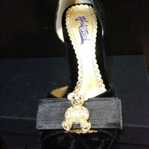 Hale Bob Velvet Shoes