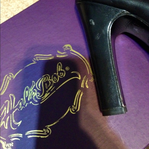 Hale Bob Black High Heels - Picture 4 of 4