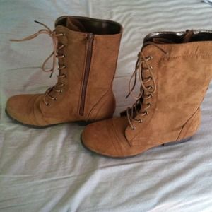 Forever 21 combat boots