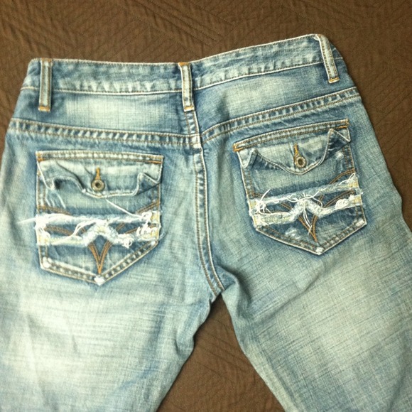 ADORABLE jean capris