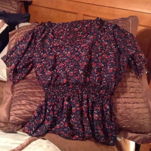 Sheer foley top