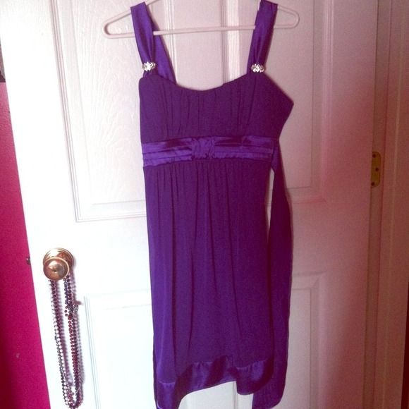 Purple Semi Formal dress
