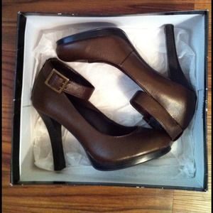 Brown heels