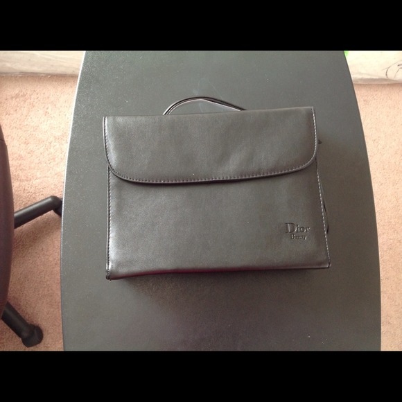 Sold--:). Dior make up bag