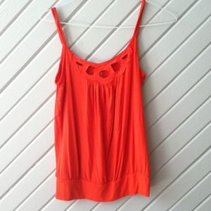 Orange summer tank