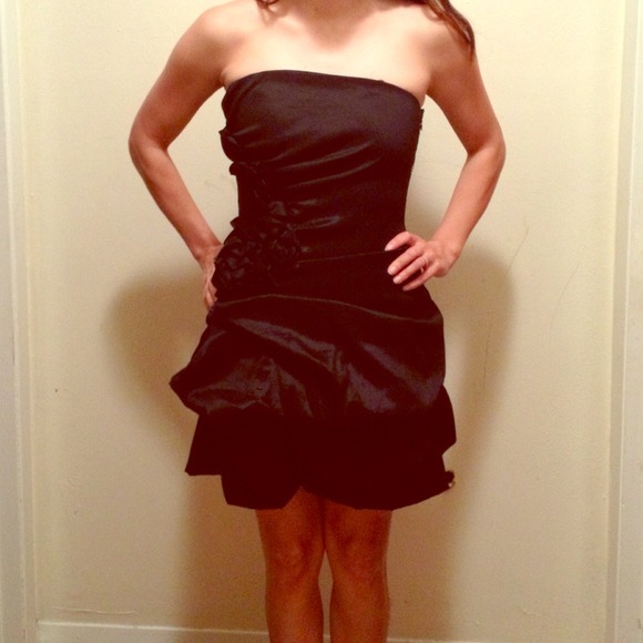 Black formal dress