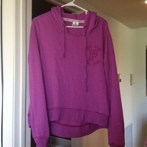 ❌Sold❌Purple VS Pink hoodie with pockets size Med