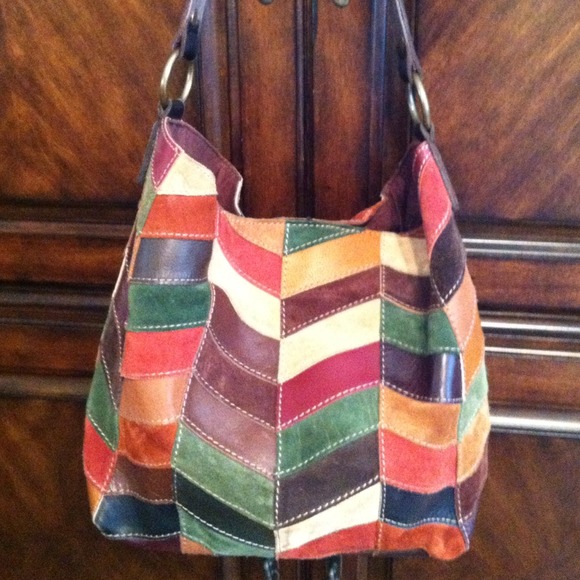 LUCKY BRAND PATCHWORK POCKETBOOK