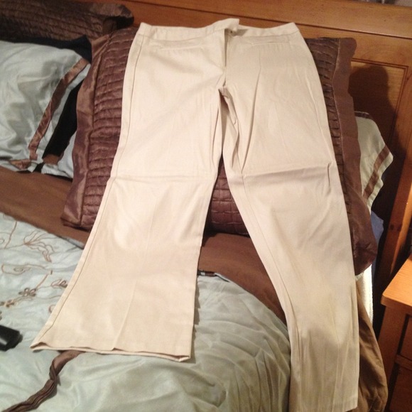 Khaki dress slacks