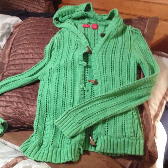 Green sweater