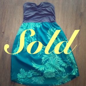 ❌SOLD❌Roxy Hawaiian dress