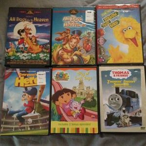 Kids DVD movies!!! Reserved for @marlenedill