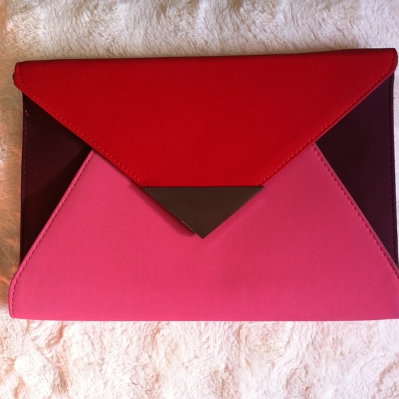H&M Handbags - H&M Colorblock Envelope Clutch