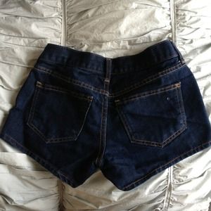 Dark Jean Shorts