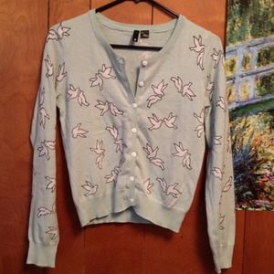 Reduced H&M dove cardigan