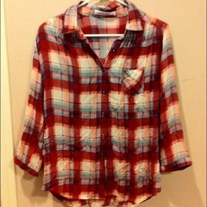 Red&comfortable flannel