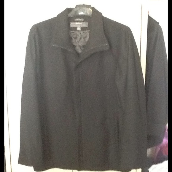 Mens Perry Ellis Portfolio Peacoat