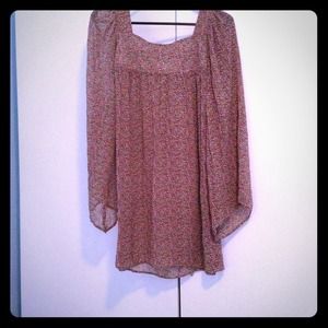 Sheer bohemian dress