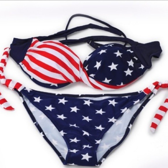 American Flag Bikini