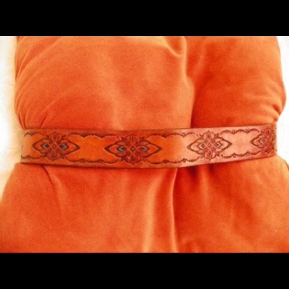 Vintage leather belt