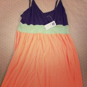 Gap tri-color sundress
