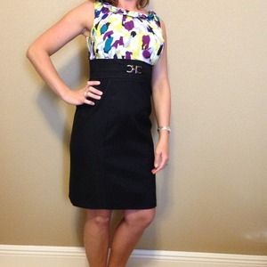 Dress barn. Sleeve less dress.