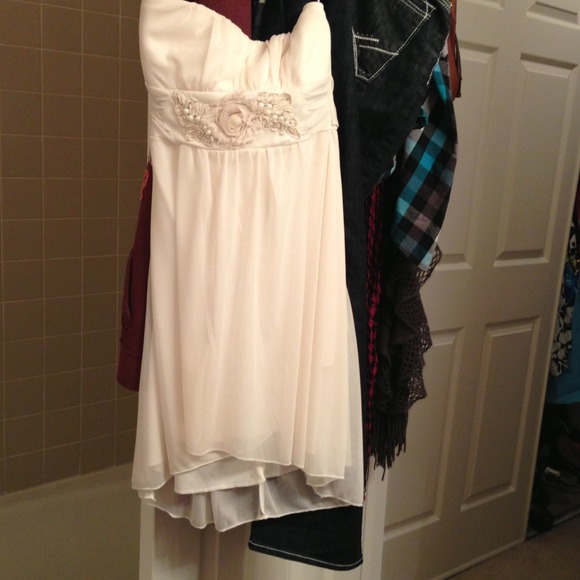 Cute off white dress