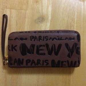 Cute Brown Wallet/Clutch & All Black Wallet/Clutch
