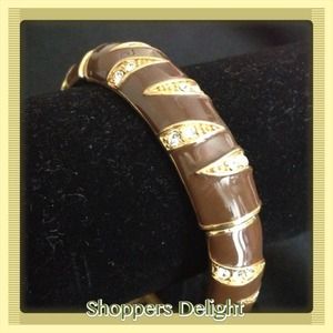 Ladies Chocolate Stretch Bracelet