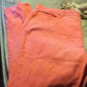 Pink jeans