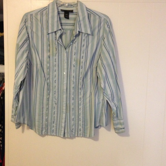 Long sleeve Lane Bryant dress shirt
