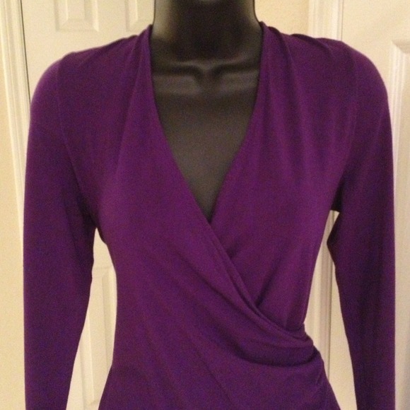 💜SOLD in a BUNDLE  RALPH LAUREN Purple Blouse💜