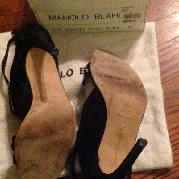 ⬇️ 🎉HOST PICK 🎉 authentic Manolo sling backs - Picture 3 of 3