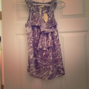 SOLD REDUCED NWT Adorable Ruffle Tank top.