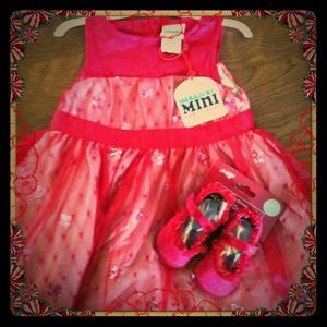 Stunning Red baby girls dress
