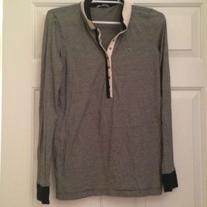 Sold!! Classic Stripe Lacoste Shell Button Down