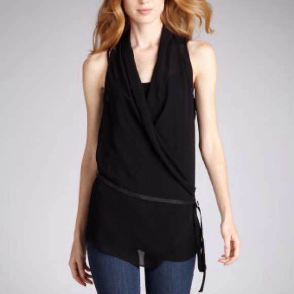🎉HPx2🎉 HELMUT LANG Belted Top