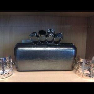 Skull & Bling Knuckle Clutch